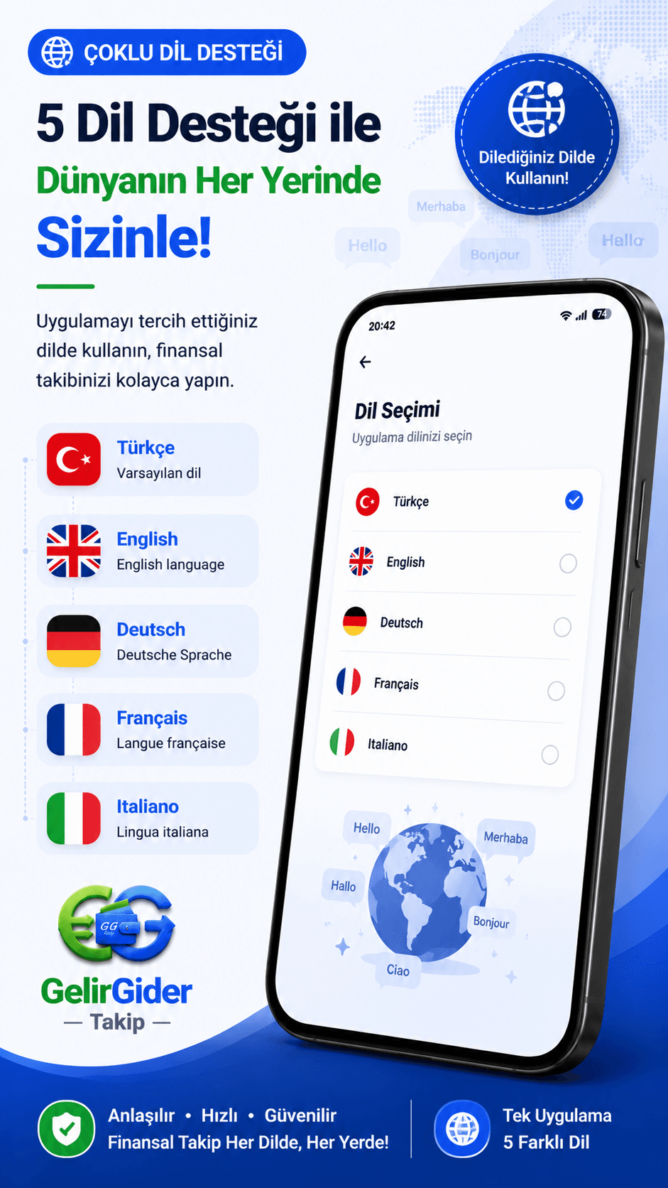GelirGider Takibi ekran 6
